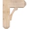 Ekena Millwork Legacy Craftsman Smooth Bracket w/ Offset Brace, Douglas Fir, 7 1/2"W x 18"D x 22"H BKT0806X18X22LEC04SDF - alternate 2